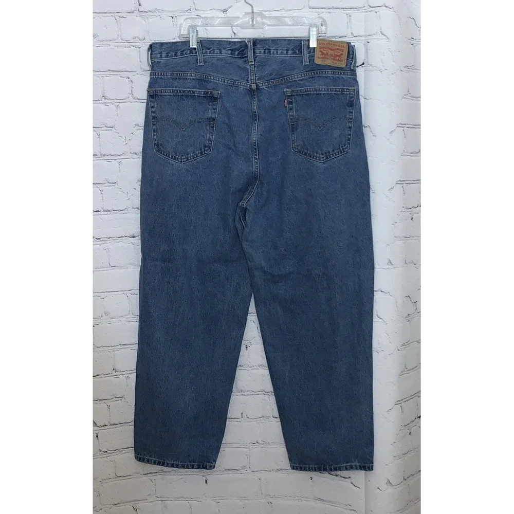 Levi's 560 Jeans Men's 42x30 Loose Comfort Fit Tapered Blue Denim